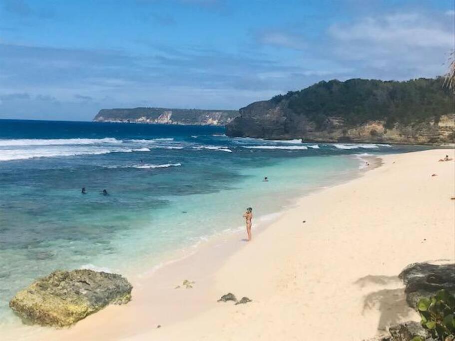 Villa Sous Le Manguier-Anse Bertrand 5Min Plage Esterno foto